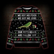 Dumb And Dumber Classic Scene Dark Comedy Festive Ugly Sweatshirt