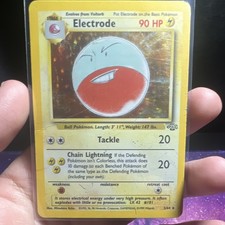Pokémon TCG Electrode Jungle 2/64 Holo Unlimited Holo Rare on eBay
