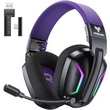 Wireless Gaming Headset for PS5, PS4, PC, Laptop, Mac & Switch, Dual Low-Latency