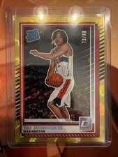 2025-26 Panini Donruss Basketball Tre Johnson III /99 Rookie Card. rookie card picture
