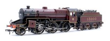 BACHMANN 'OO' GAUGE 32-181 LMS CRIMSON 2-6-0 CRAB 13000 STEAM LOCO