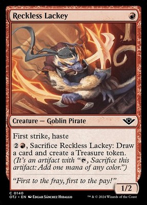 Reckless Lackey #140 | MTG | OTJ | Régular | LP
