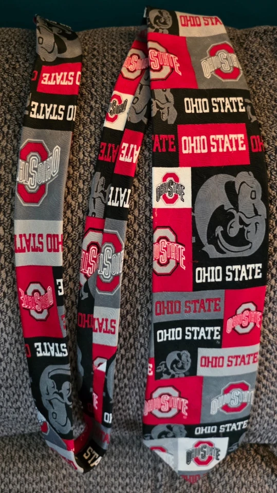 Corbata para hombre Ohio State University Buckeyes Brutus de Ralph Marlin Foto 4 de 4