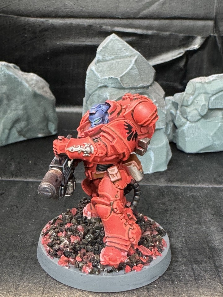 Figurines Eradicators Primaris – Space Marines, Schéma Personnalisé, Peintes Par Pro