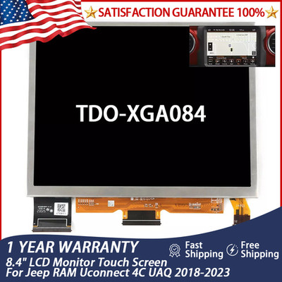 For 2018-2022 Jeep Grand Cherokee TDO-XGA084 8.4'' Uconnect 4C UAQ LCD MONITOR US