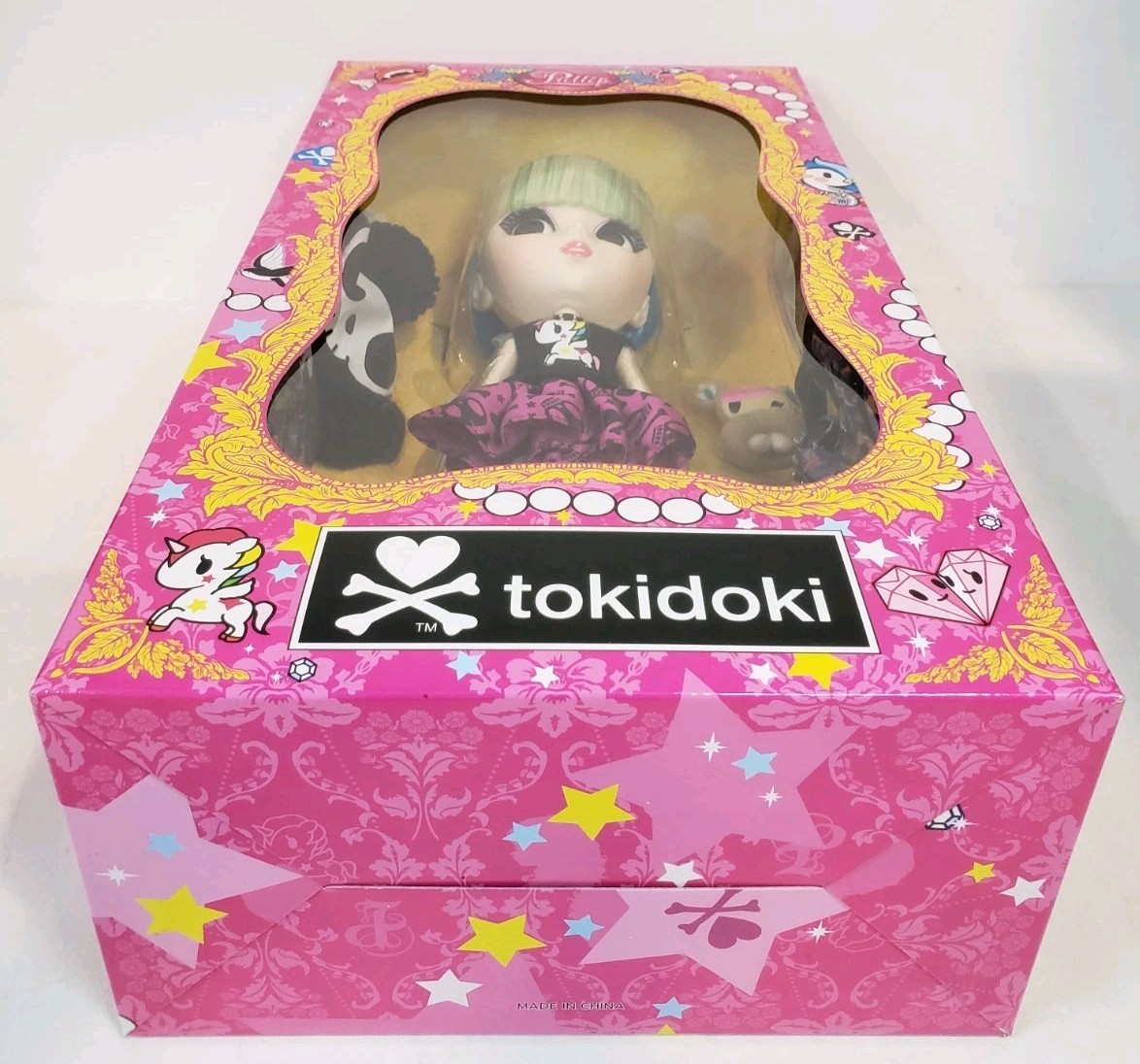 TOKIDOKI LUNA PULLIP DOLL 2012 GROOVE INC P-083 NRFB