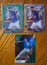 Tylor Megill RC -2022 Bowman's Best Green #/99 +Mini-Diamond #/299 +Phoenix #/75