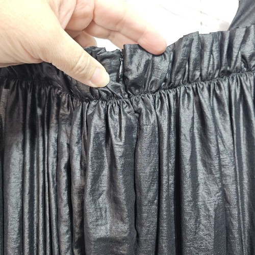 Vivienne Westwood Anglomania Black Ruffle Dress Size 38 US 2 Steampunk Academia - Picture 10 of 11