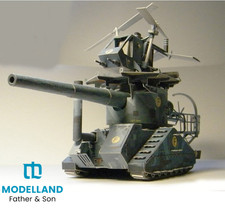 Card Paper Model Kit OREL 226 203mm Self-Propelled Gun & Steam Drone ? 1:50