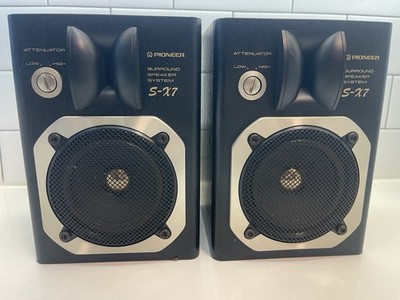 Vintage Pioneer S-X7 Bookshelf Speakers Pair 45W 16 Ohm Made in