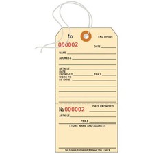 Centurion TMR339 2.25 x 5.25 in. Repair Tag - 1000 Pack