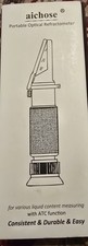 Aichose Portable Optical Brix Refractometer ATC Durable Easy X0018H8TM1 New