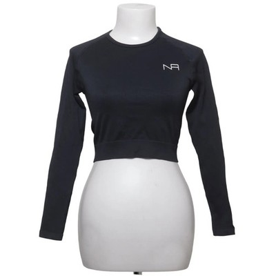 NA-KD, Crop Top, Größe: M, Schwarz, Elasthan/Polyamid, Einfarbig #eHM