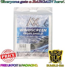 Auto Extreme Windscreen Frost Shield 185cm x 85cm - Quick & Easy to install