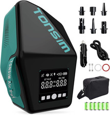 Tonsim Electric Paddle Board Pump 20 PSI, Rechargeable SUP with 4...