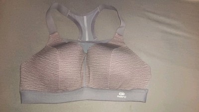 Damen Sport BH von Kalenji [ Decathlon] Gr.75/80 B/C Grau Gestützt Entlastung bh