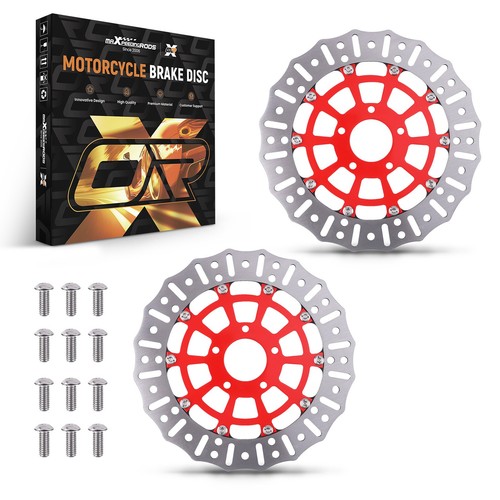 2pcs Front Floating Brake Rotors for Harley-Davidson Touring 08-19 Softail 15-24