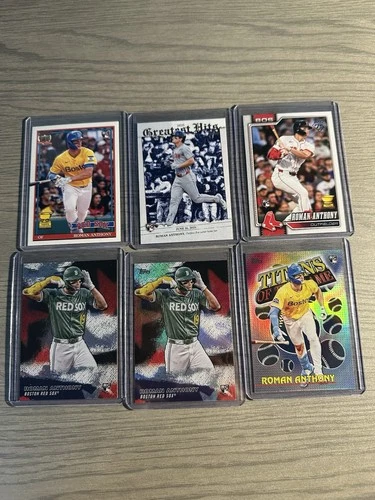 (6) 2026 Topps Roman Anthony Rookie Card Lot RC x6 Series 1 Celebrations