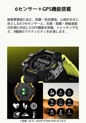 Unused CASIO G-SHOCK GPR-H1000RY-1A9JR Black RANGEMAN Men's Watch