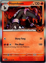 Houndoom 034/198 Trick or Trade 2023 Holo