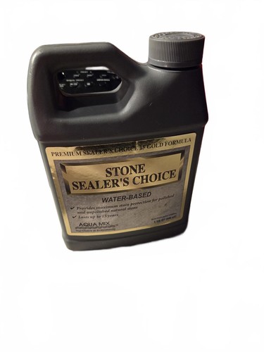 Aqua Mix Stone Sealer's Choice Gold (1 Quart) | NOS