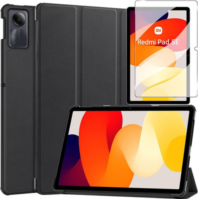 Kompatibel mit Xiaomi Redmi Pad SE 11'' (2023), Ultradünne PU Schutzhülle