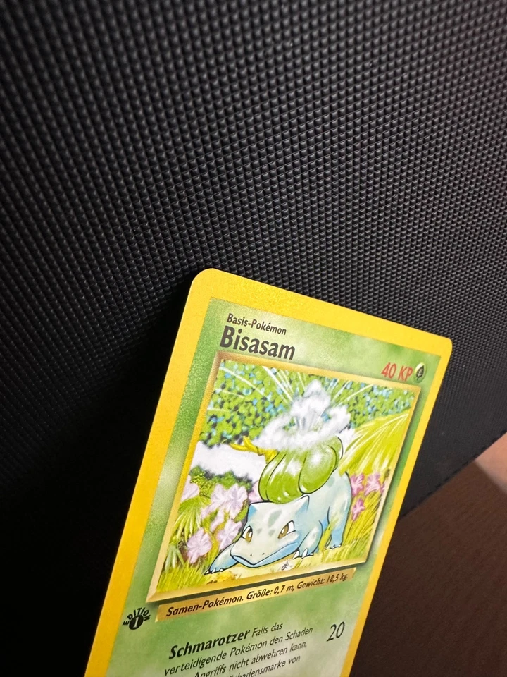 EXC | Bulbasaur/Bisasam 44/102 1 Edition | Base Set | detailed pics - Bild 4 von 4