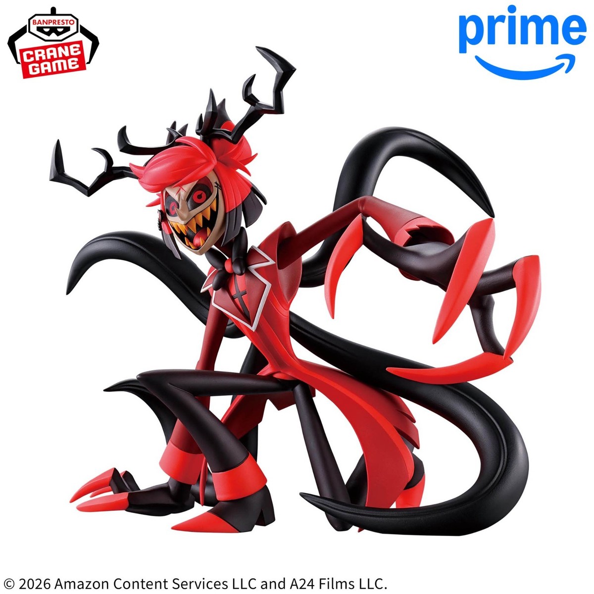 Welcome to Hazbin Hotel Alastor Figure RADIO DEMON BANPRESTO Japan