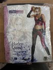 Secret Wishes Batman Arkham City Adult Harley Quinn Costume Sz Large 10-14