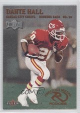2000 Fleer Metal Precious Metal Rookies Dante Hall #227 0a1