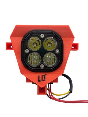 Beta LED Scheinwerfer BETA RR 2020 bis 2026 x Trainer rot beleuchtet Enduro 4 Takt