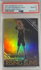 2023 Donruss Optic Victor Wembanyama PSA 10 Silver prizm Holo Rising Suns Rookie