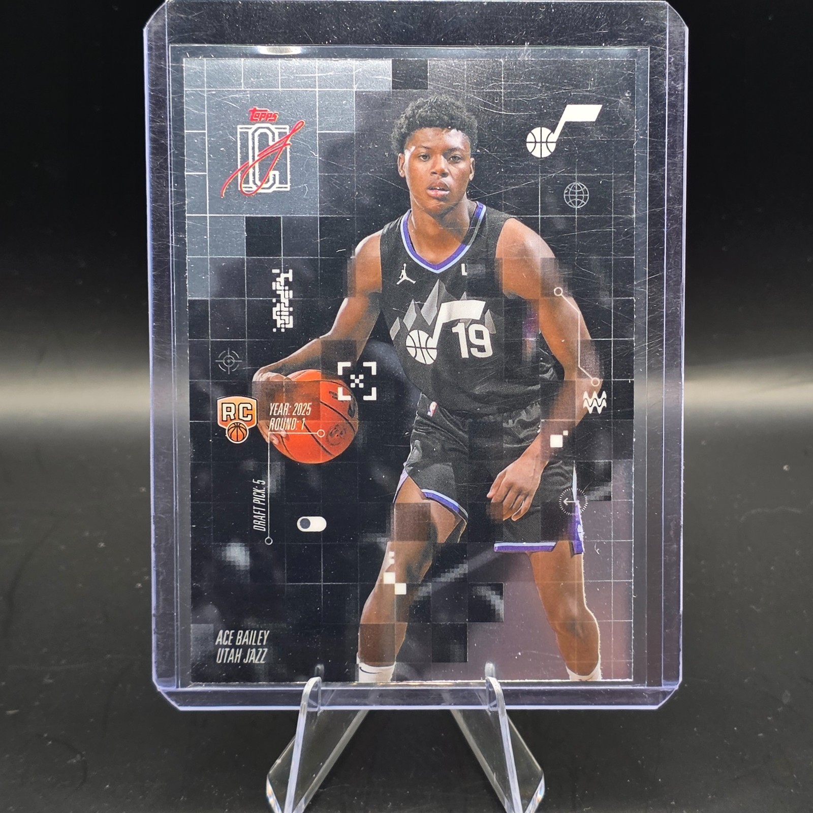 2025-26 Topps Signature Class After Image Ace Bailey AF-5 RC Utah Jazz NM