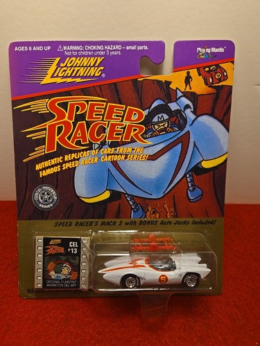 1997 Johnny Lightning SPEED RACER Mach 5 w/ Jacks & Cel #13 | eBay