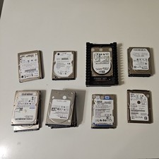 Lot 13 disques durs SATA 2.5" (100 Go à 1 To)