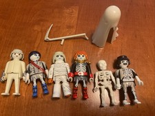 PLAYMOBIL Ghost Pirate Zombie Skeleton Lot Six Figures Please Read