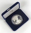 2015 W Silver American Eagle Proof .999 Fine Silver Coin With Box OGP & COA