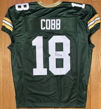 Randall Cobb Signed Custom Game Cut Green Bay Packers Jersey JSA WITNESS COA