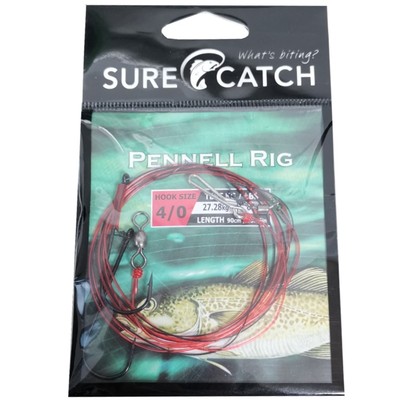 Sure Catch Pennell Rig Fishing Pro Series vorgebunden Meeresangeln Haken Ausrüstung