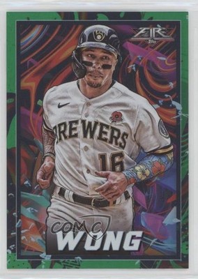 2022 Topps Fire Green 66/199 Kolten Wong #41 0l8y