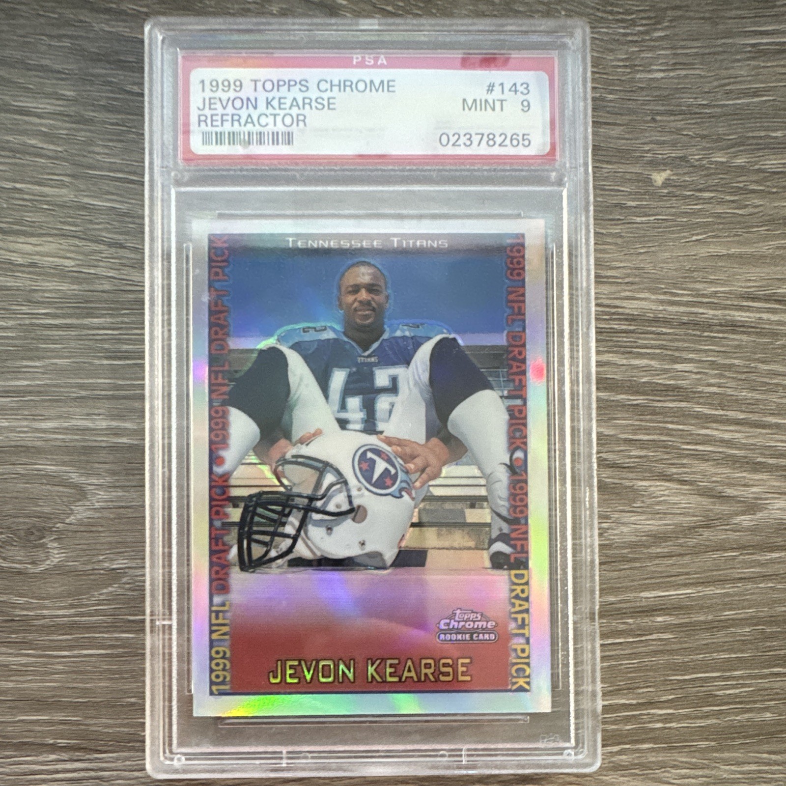 Jevon Kearse Topps Chrome #143 Refractor