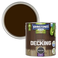 Woodcare, Stain for Decking, Black Oak, 2.5L