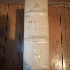 Magna Charta 1982 Legal Classics Library Leather Bound Gryphon Editions