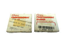 Dos cuchillas cortadoras vintage Oster Professional Products nº 80 talla 15 Cat. 919-03