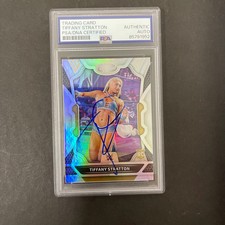 Tiffany Stratton 2022 Panini Chronilces Certified#223 Signed Card PSA Auth