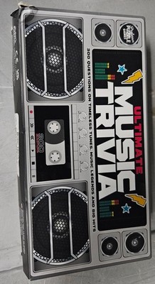 Professor Puzzle Games Ultimate Music Trivia Card Game (300 Questions) Open Box