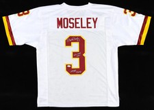 Mark Moseley Signed Jersey Inscribed "NFL-MVP 1982" & "SBXVII Champ"(JSA)