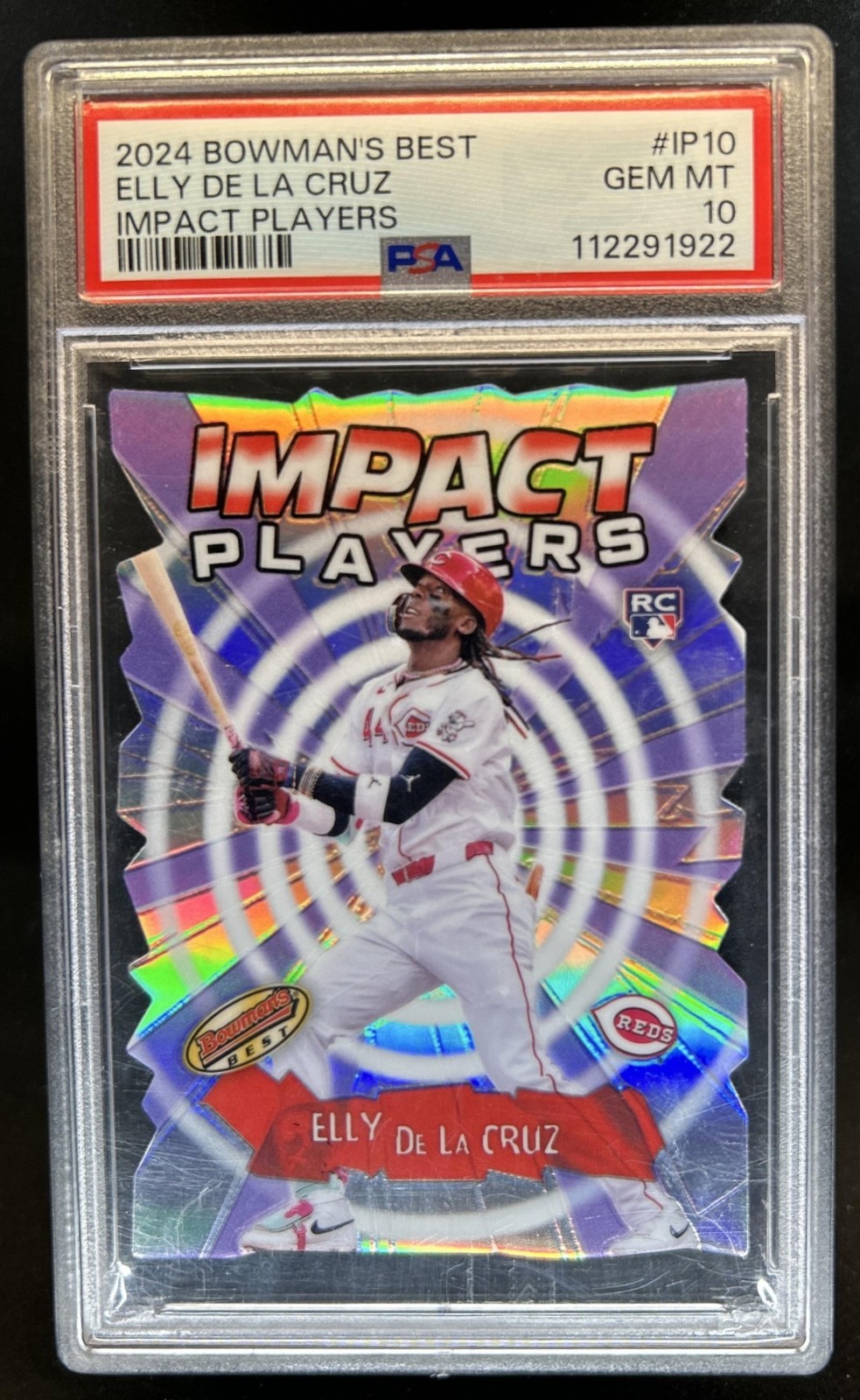 2024 Bowman's Best Elly De La Cruz Impact Players RC Rookie #IP-10 Reds PSA 10