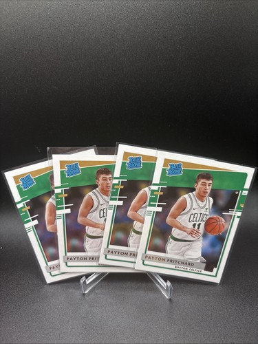 2020-21 Panini Donruss Payton Pritchard Rated Rookie #238(RC) 4x Card Lot