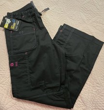 WonderWink WonderFlex 5108 Medium PETITE Black Scrub Pant